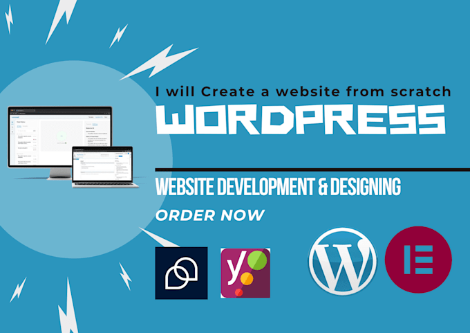 Gig Preview - Be your wordpress developer, website designer, and create wordpress website