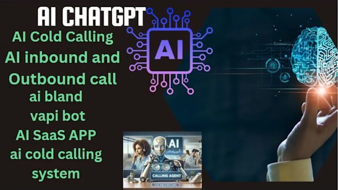 Gig Preview - Ai sales b2b outbound assistant, conversational automated voice ai calling agent