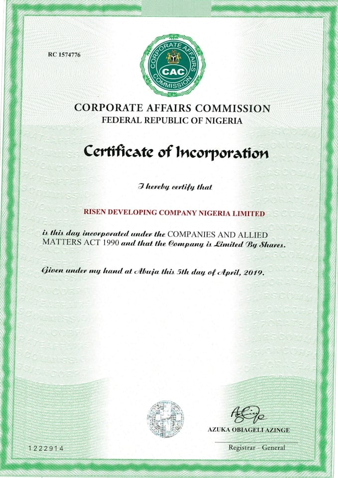 Bestseller - register your business name company limited association ngo in nigeria