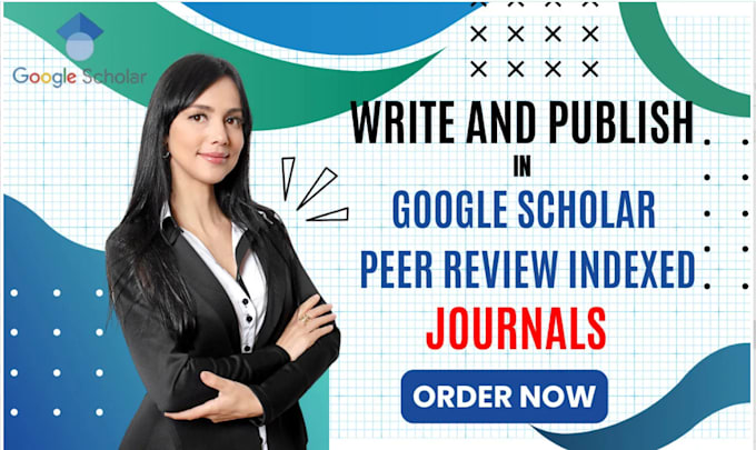 Gig Preview - Write and publish articles in google scholar peer reviewed indexed journal