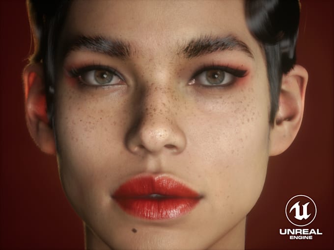 Gig Preview - Do custom metahuman character unreal engine character 3d realistic model blender