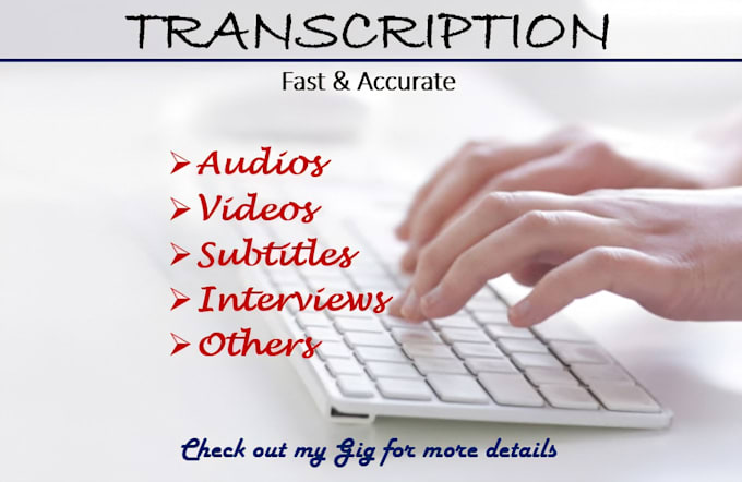 Bestseller - very good to audio transcription