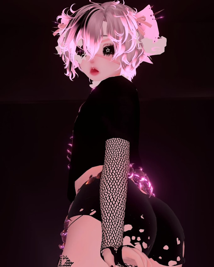 Gig Preview - Do high quality vrchat, vrchat avatar, vrc avatar, vr nsfw avatar, and femboy