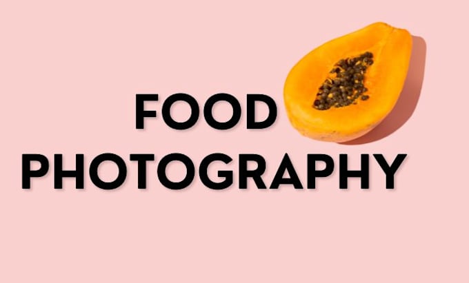 Gig Preview - Teach you about food photography