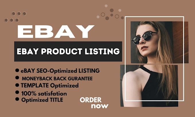 Gig Preview - List products on ebay, optimize your ebay store, and manage your listings