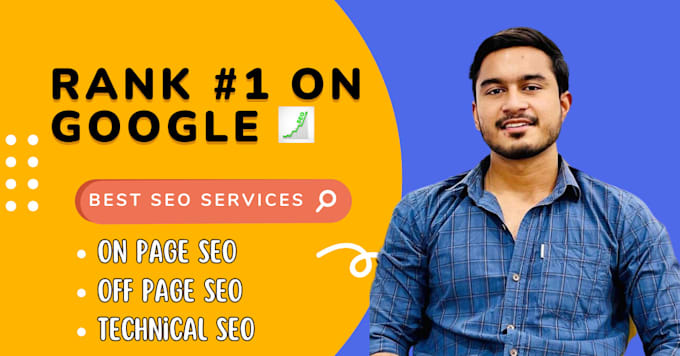 Gig Preview - Rank your website on google with professional SEO strategies