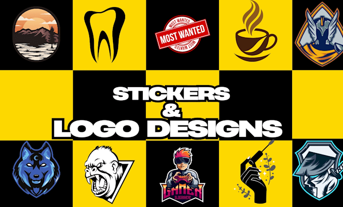 Gig Preview - Create custom unique stickers and logo designs in 24 hours