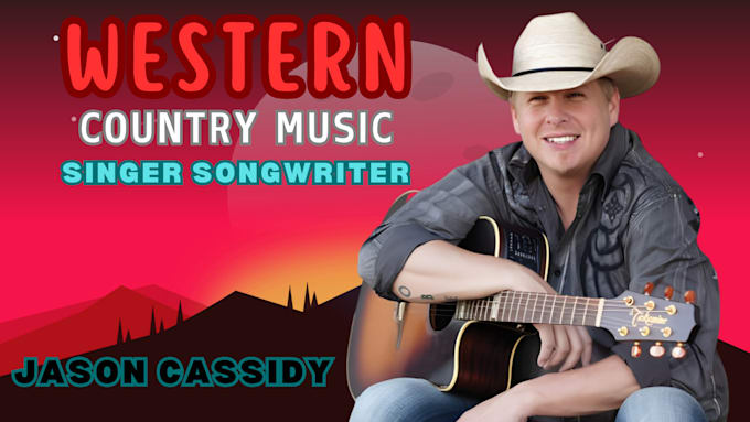 Gig Preview - Be your american western country music songwriter and music production