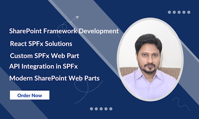 Gig Preview - Create custom sharepoint framework spfx web parts with react