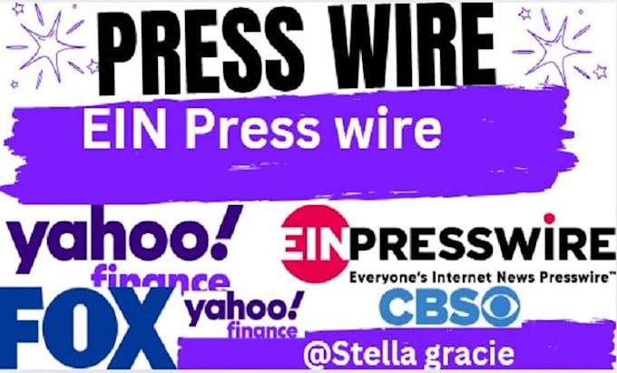 Gig Preview - Do press release writing distribution ein presswire public relation news release