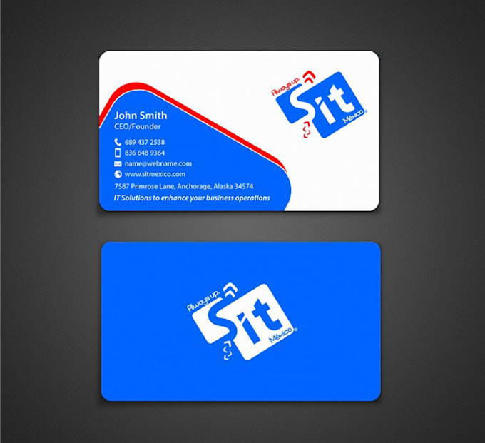 Gig Preview - Provide outstanding professional business card design