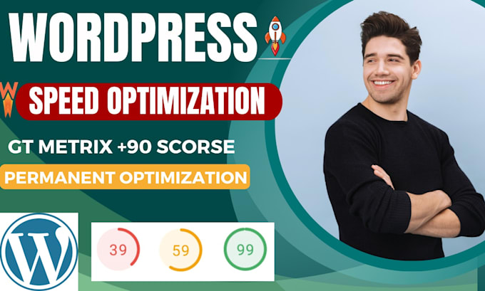 Gig Preview - Speed up wordpress website for google pagespeed insights, gtmetrix optimization