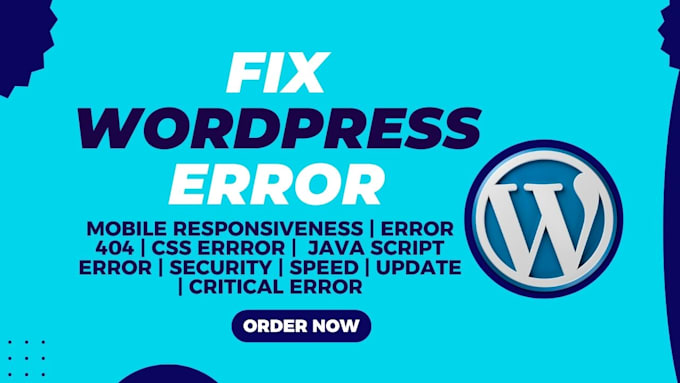 Gig Preview - Fix wordpress website mobile responsive issues and fix wordpress errors