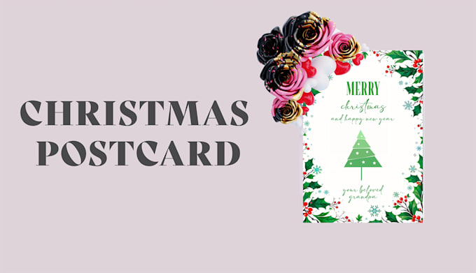 Gig Preview - Make a personal christmas postcard