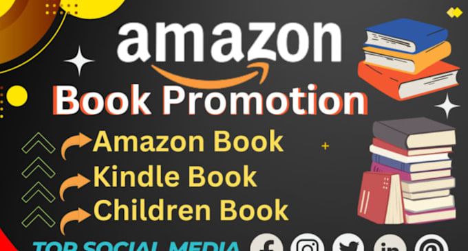 Gig Preview - Do amazon book promotion and kindle book marketing in worldwide