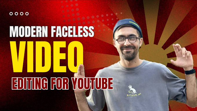 Gig Preview - Edit faceless youtube videos and reels for your business