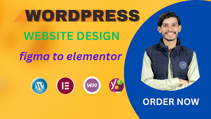 Bestseller - design a professional  wordpress website with  elementor pro