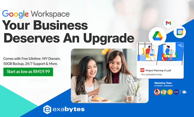 Gig Preview - Quickly setup fix migrate gsuite google workspace business emails and domains