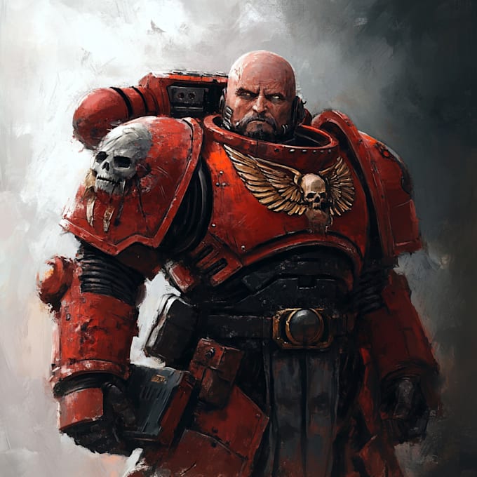 Gig Preview - Draw your favorite warhammer 40 character