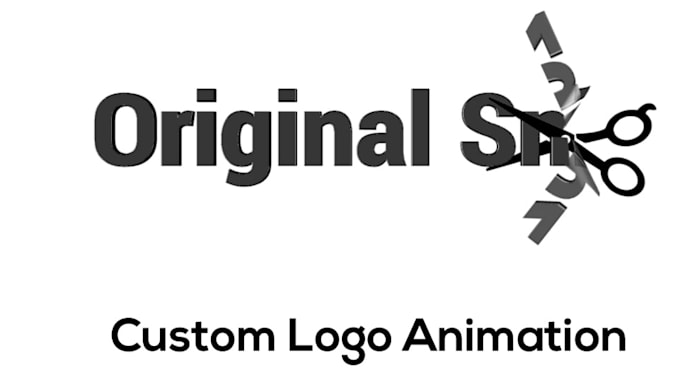 Bestseller - create a custom logo and text animation