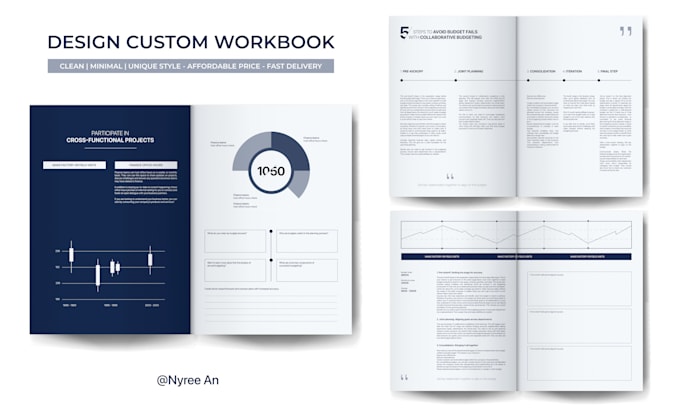 Bestseller - design custom planner, workbook, notepad or tracker