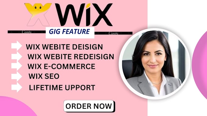 Gig Preview - Design wix website design and redesign