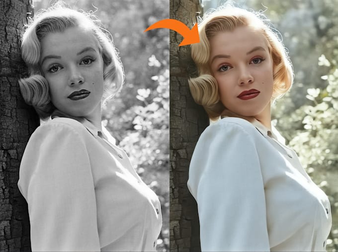 Gig Preview - Restore and colorize old photos