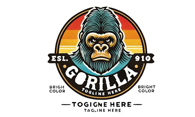 Gig Preview - Do amesome gorilla logo