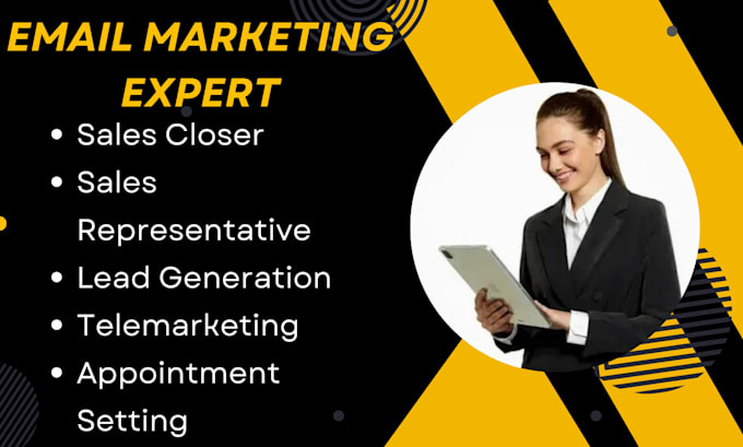 Gig Preview - Do sales closer sales representative lead genaration telemarketing