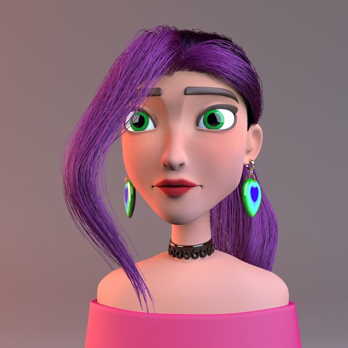 Gig Preview - 3d character modeling 3d cartoon character 3d character design 3d rigging