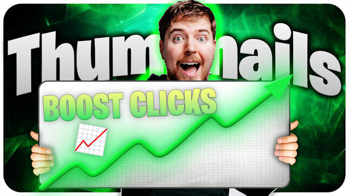 Bestseller - create a catchy engaging thumbnail for your video