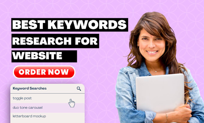 Gig Preview - Do best ranking keywords research for website and competitor analysis