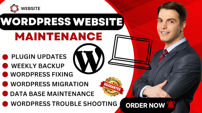 Bestseller - wordpress website maintenance support and help fix bugs wordpress website update