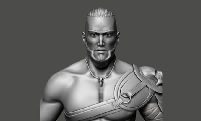 Gig Preview - 3d head 3d face model anime figure character model 3d head bust for 3d printing