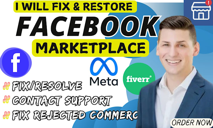 Bestseller - fix and resolve your facebook marketplace issues meta ads