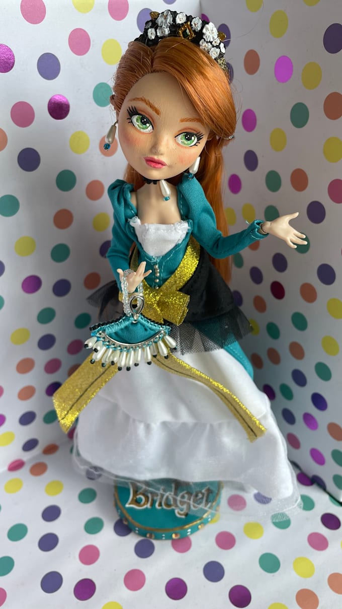 Gig Preview - Create a ooak doll repaint and customization