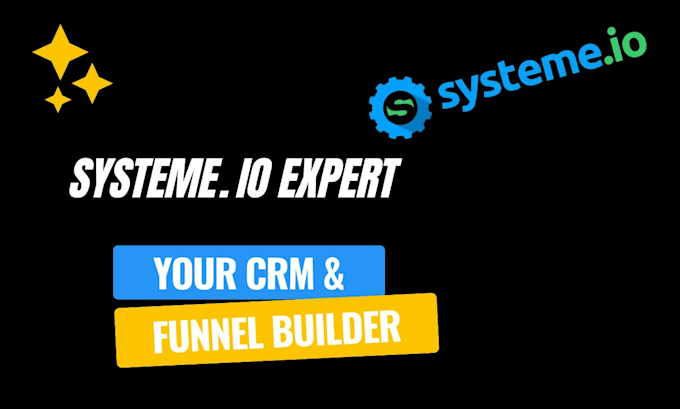 Gig Preview - Build sales funnel website in systeme io, gohighlevel, clickfunnels landing page