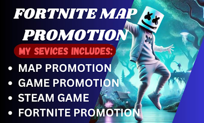 Bestseller - do organic fortnite game promotion map promotion steam game