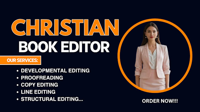 Gig Preview - Be your christian book editor and proofreader for devotion, sermon journal book