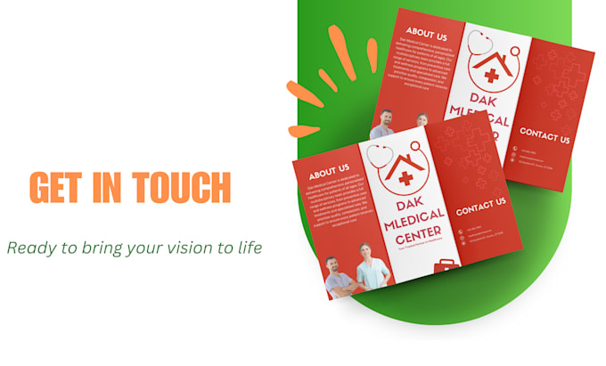 Gig Preview - Design flyer, trifold brochure, business card, restaurant menu and medical flyer