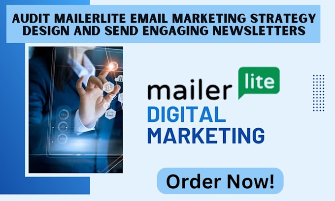 Bestseller - audit mailerlite email marketing strategy design and send engaging newsletters