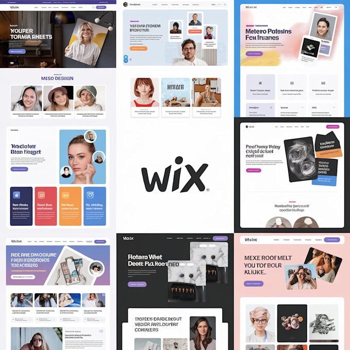 Gig Preview - Design redesign wix business website from scratch