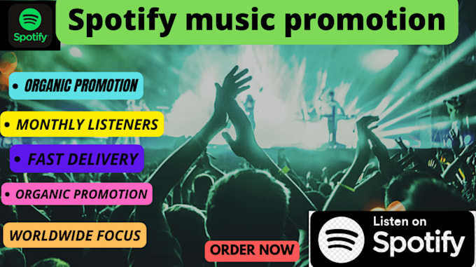 Bestseller - do organic spotify music promotion to increase monthly listeners