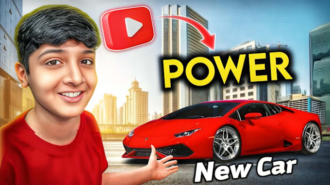 Gig Preview - Create eyecatching, clickworthy youtube thumbnails in 3 hours