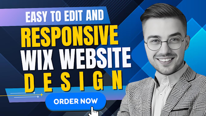 Gig Preview - Design or redesign your wix website and SEO studio