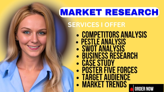 Bestseller - do market research, business plan, swot analysis, competitor and pestle analysis