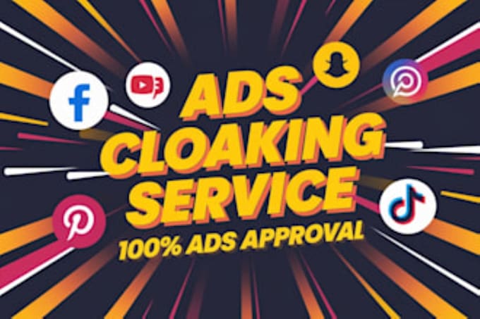 Gig Preview - Ad cloaking to get your ads approved for cbd, crypto, pills website link book