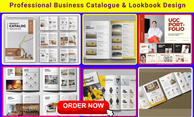 Gig Preview - Design business card flyer brochure catalogue lookbook design expert