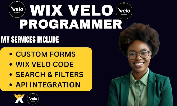 Gig Preview - Create and develop wix websites using velo wix code and wix database