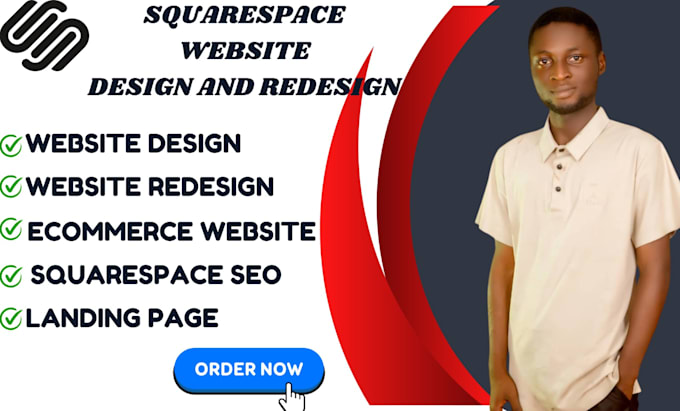 Gig Preview - Do squarespace website design redesign squarespace website design